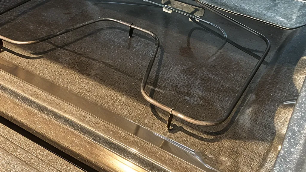 Before cleaning: 7 - showing areas that need attention