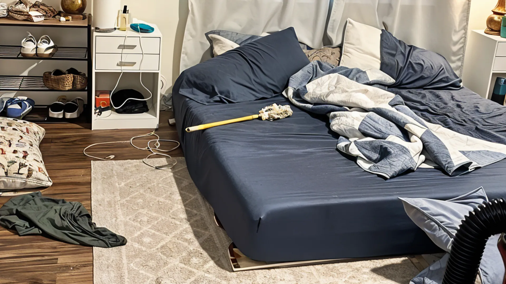 After professional cleaning: 4 - spotless and organized space